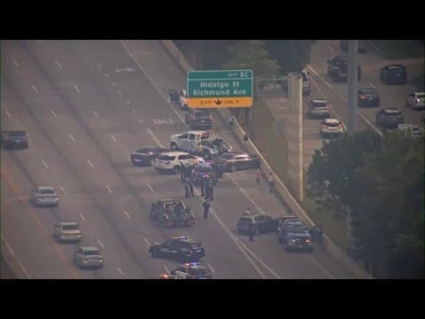 HPD: Police chase leaves traffic backed up on 610 West Loop South at Westheimer
