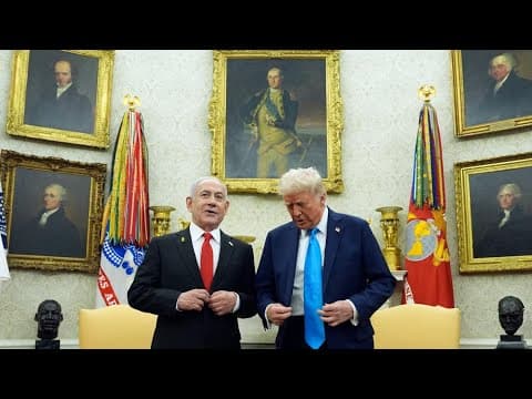 President Trump and Israeli Prime Minister Netanyahu speak in joint press conference