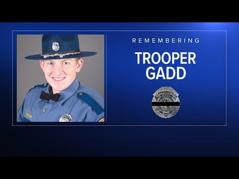 LIVE: Procession for Trooper Christopher Gadd
