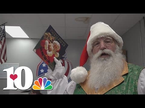 Santa Claus visits Cocke County students