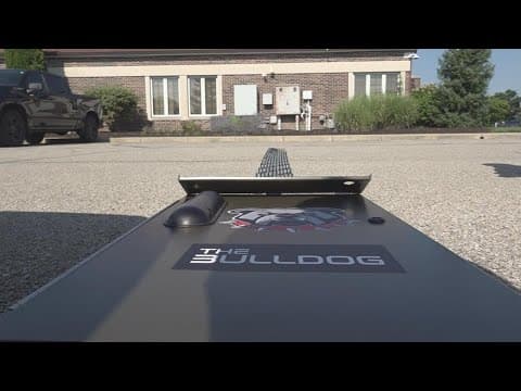 New device allows police to remotely deploy stop sticks during pursuits, enhancing safety