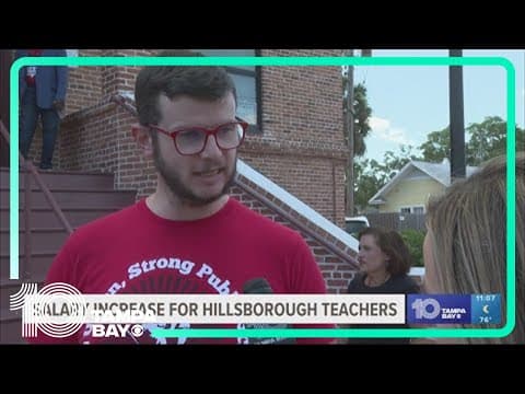 Hillsborough County teachers see pay raise but say it's not enough