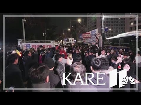 South Korea's President says he will lift martial law only hours after announcing it