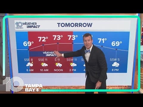 10 Tampa Bay: Weather Forecast 10am, December 28, 2024