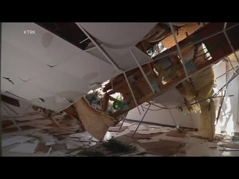 Houston recovers from storms while bracing for record heat