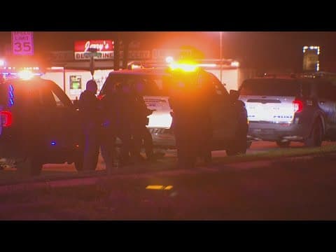 Dallas police canine finds suspect hiding in a creek bed