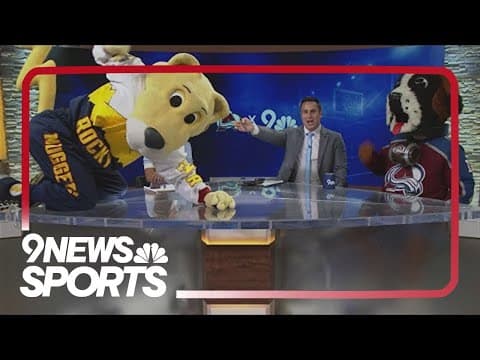 Mascots break out in excitement over deal to broadcast games on 9NEWS