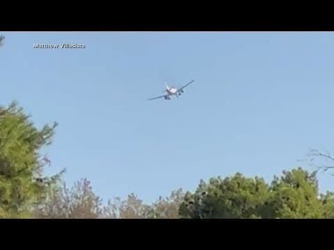 American Airlines plane makes emergency landing after engine issue