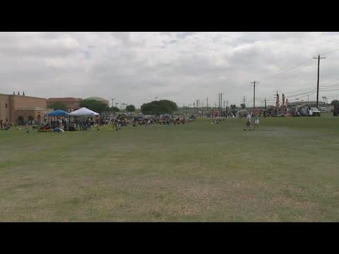 Dozens crowd Killeen, Texas to catch glimpse of solar eclipse