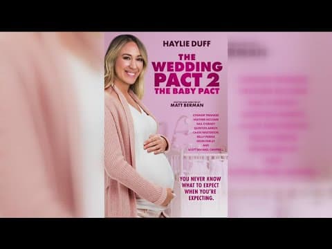 Haylie Duff and Quinton Aaron talk about "The Wedding Pact 2: The Baby Pact"