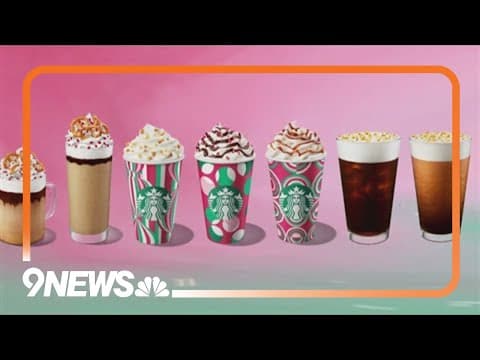 What's on Starbucks' holiday menu?