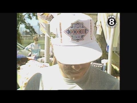 Super Bowl merchandise and tickets 1988