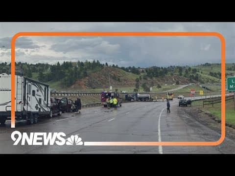 Eastbound I-70 reopens after crash involving dump truck