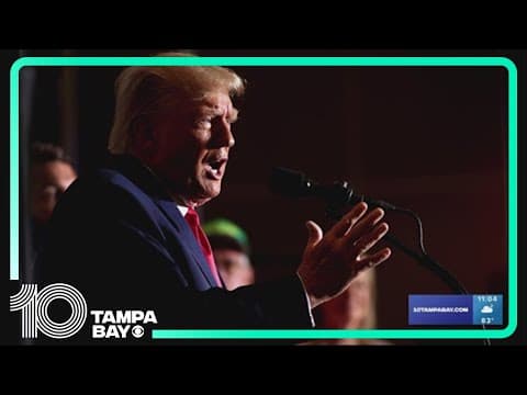 Trump accused of asking staffer to delete camera footage in Florida classified documents case