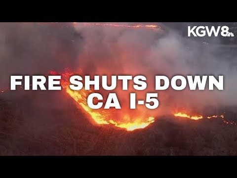 Hughes Fire near Castaic burns 5,000 acres; evacuations ordered