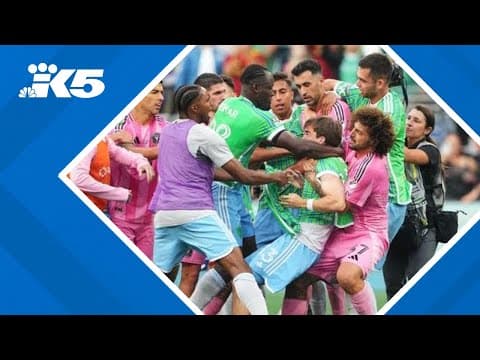 Clash on, off the pitch overshadows Sounders win over Inter Miami