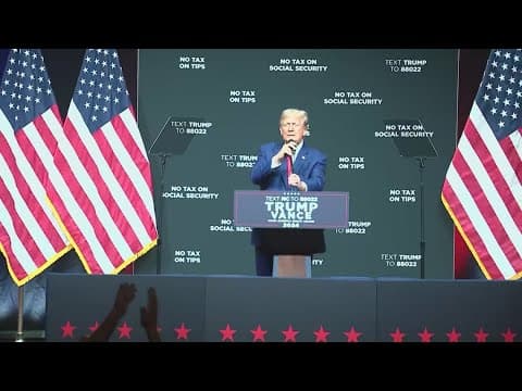 Trump and Harris campaign on economic policies