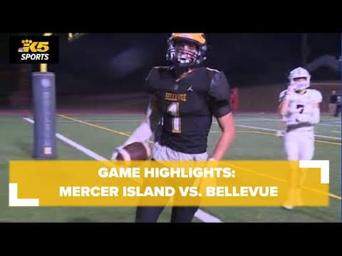 HS FOOTBALL:  MERCER ISLAND VS. BELLEVUE