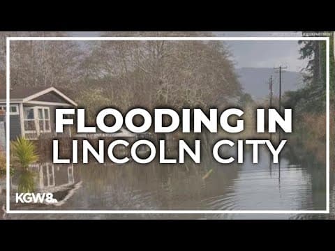 King tides cause flooding in Lincoln City
