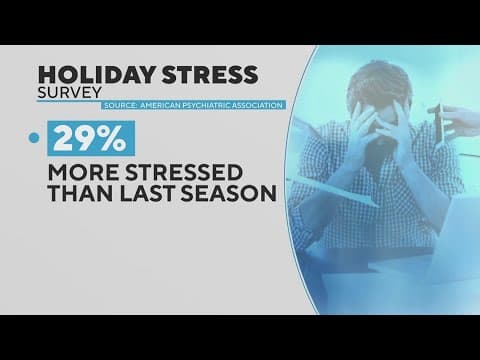 Holidays can take a toll on mental health, experts weigh in