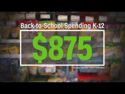Back to school spending remains high