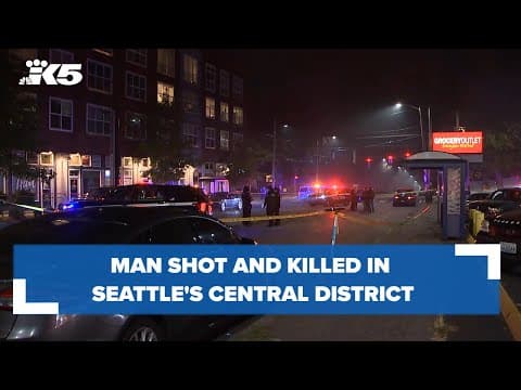 Man shot and killed in Seattle's Central District