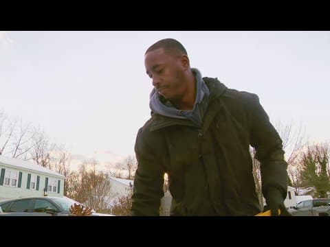 Prince George's councilman shovels snow as residents wait on county plows