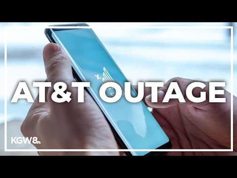 AT&T outage affects thousands of people nationwide