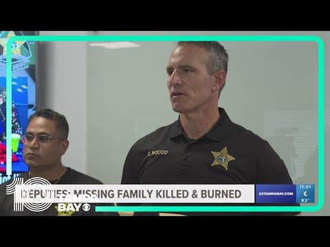 Pasco murder suspect admitted entire missing family was killed, burned in fire pit, deputies said