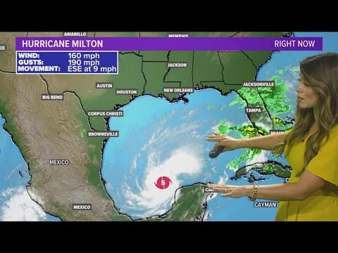 Hurricane Milton: Latest forecast and timeline