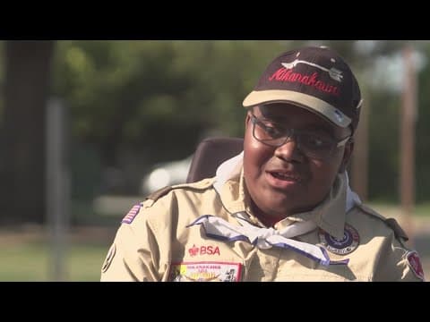 A North Texas scout completes the Eagle Scout distinction, despite medical diagnoses