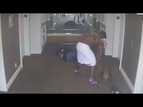 Video appears to show Sean 'Diddy' Combs beating singer Cassie in hotel hallway in 2016