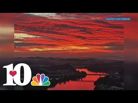 Take Time to Smile: A gorgeous sunset and little 'Zeus'