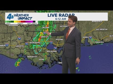 Weather Alert: A few scattered showers linger into Monday
