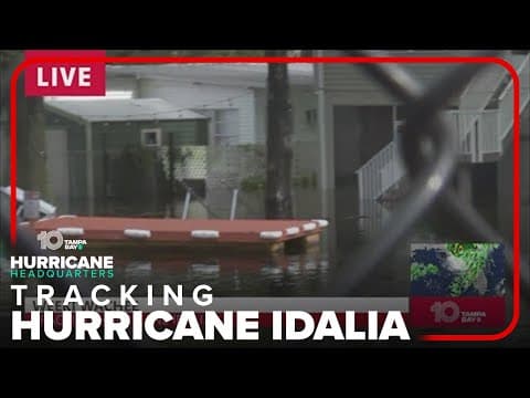 Weeki Wachee under water after Hurricane Idalia