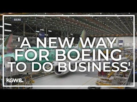 Boeing details new safety and training plan to FAA
