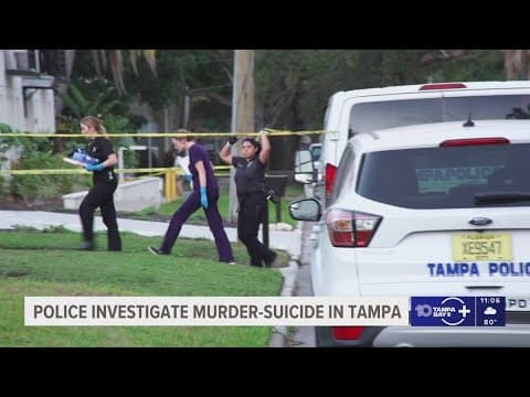 Man, woman found dead in Tampa in apparent murder-suicide: police