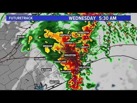 Live Radar: Strong storms expected across the Houston area this weekend