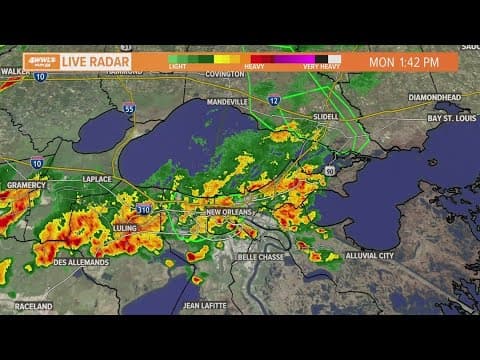 I-10 backed up amid flash floods