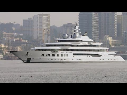Government wants to sell Russian yacht while forfeiture case continues