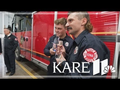 Two St. Paul firefighters named Minnesota firefighters of the year