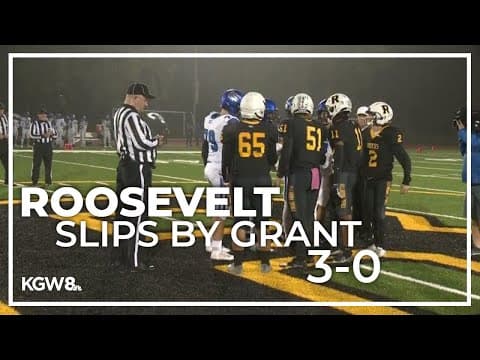 Roosevelt uses FG to get past Grant | Friday Night Football