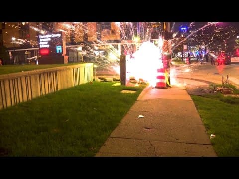 VIDEO: Fireworks free-for-all erupts in Minnesota neighborhood, police arrest dozens of people