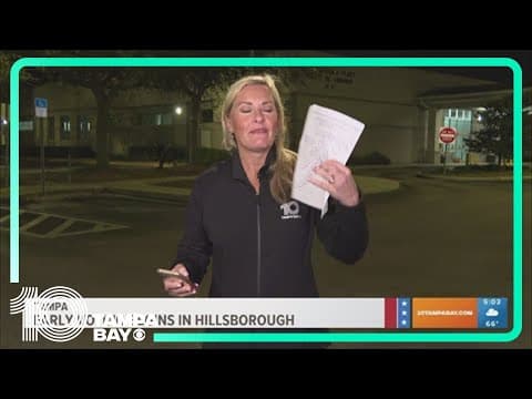 Early voting begins in Hillsborough for GOP presidential primary