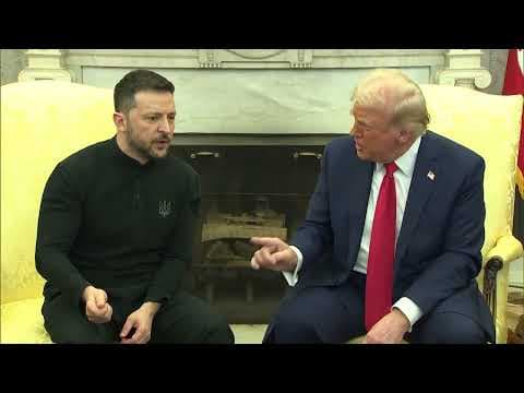 President Trump says Ukraine's President Volodymyr Zelenskyy is not acting thankful