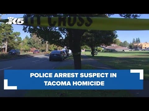 Police arrest suspect after woman's body found in field near Tacoma church