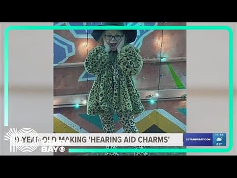 Zephyrhills girl shares why she makes hearing aid charms