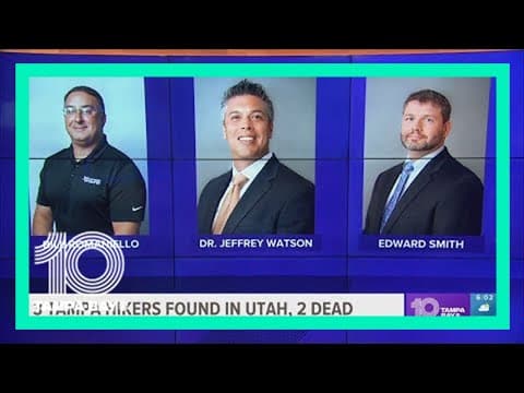 2 hikers from Tampa found dead after canyons flood near Utah-Arizona line, another hiker in hospital