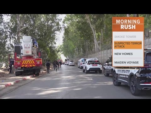 One person killed in a suspected terror attack, Israel officials said