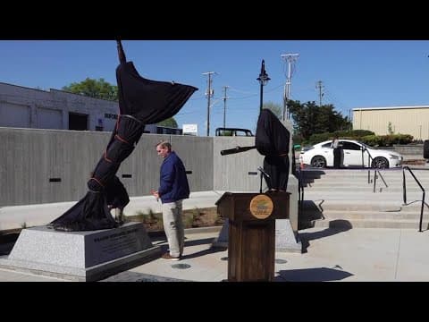 Knoxville leaders unveil statues honoring city's first Black baseball team at new downtown stadium
